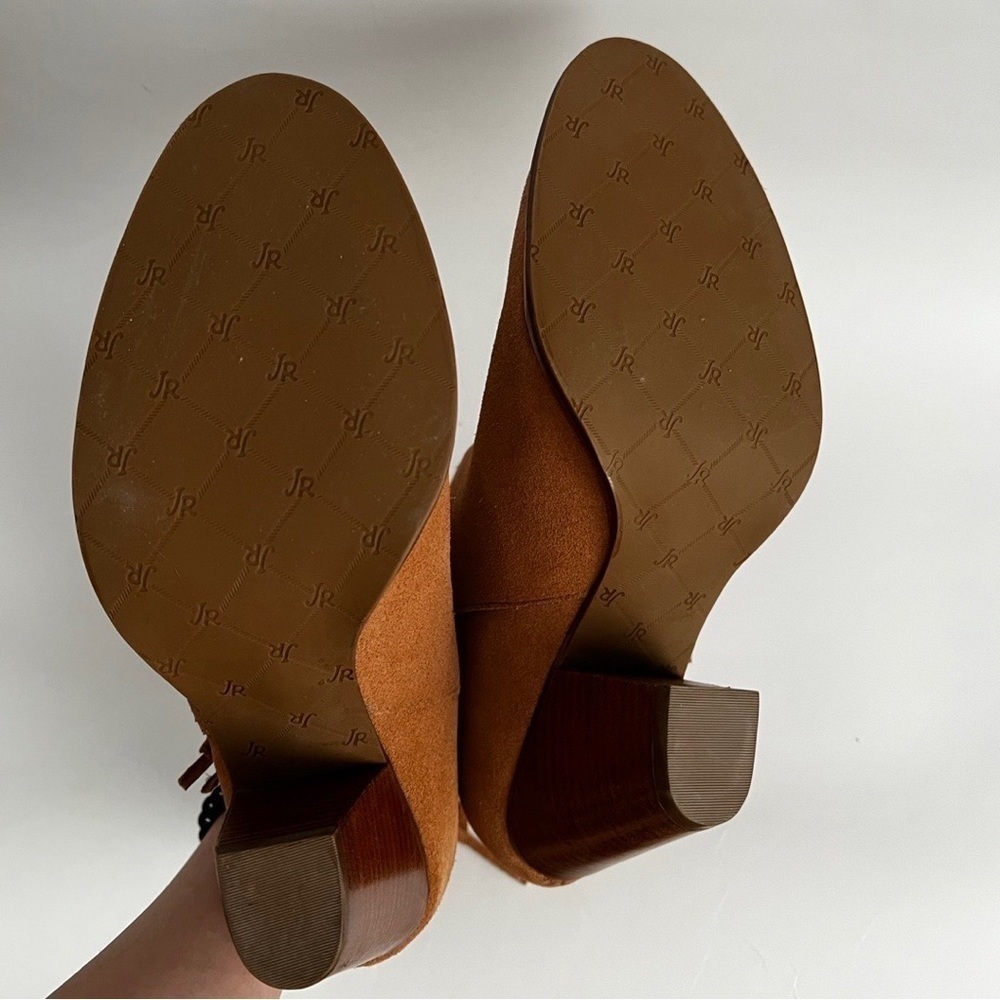 JACK ROGERS Greer Suede Boots Tan | US 9 - Picture 5 of 5